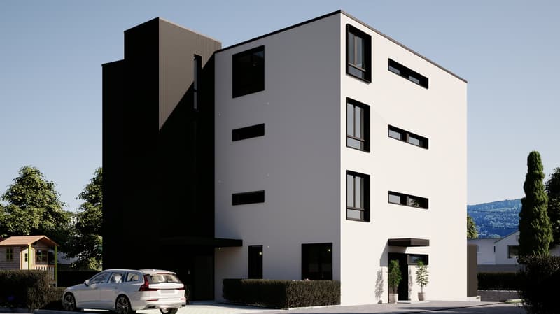 Nuovo moderno appartamento a Sorengo con terrazza (1)