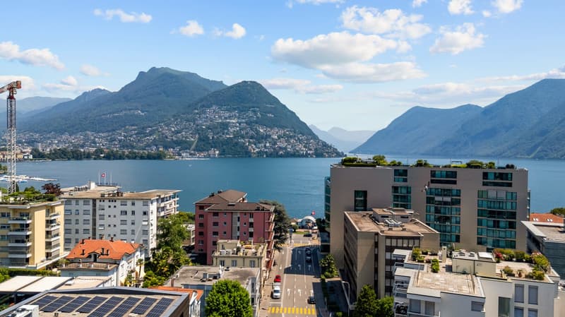 Elegante appartamento di 4 locali a Paradiso a due passi dal lago (1)