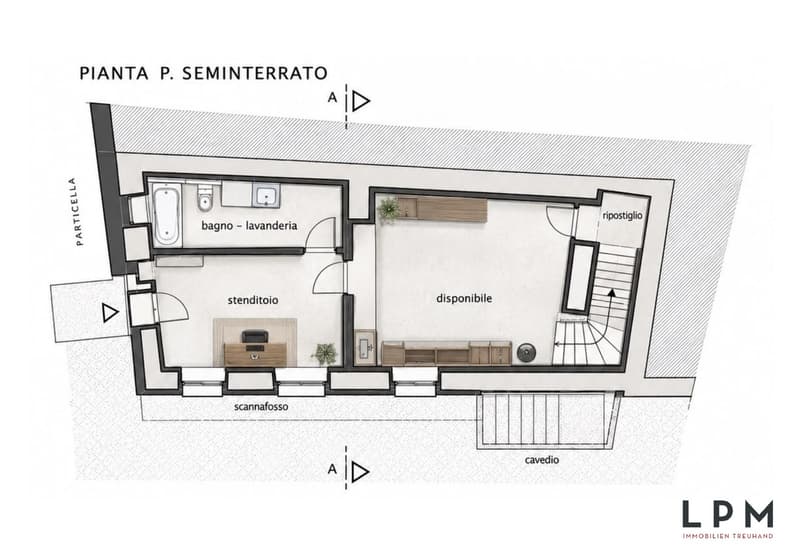 Casa unifamiliare di carattere o investimento da cogliere nel cuore di Collina d’Oro: (11)