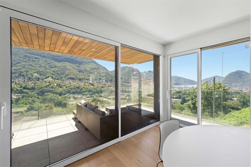 Appartamento 3.5 Locali ad angolo con vista Lago e giardino (6)
