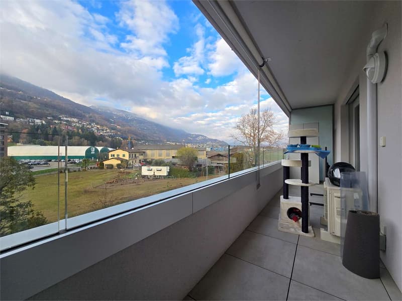 Moderno 2.5 locali con terrazza - Residenza Minergie ad Agno (2)