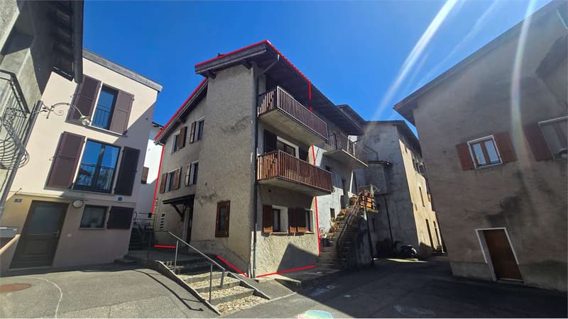 Nucleo di Vezia: casa 3 livelli rinnovata con charme ticinese (1)