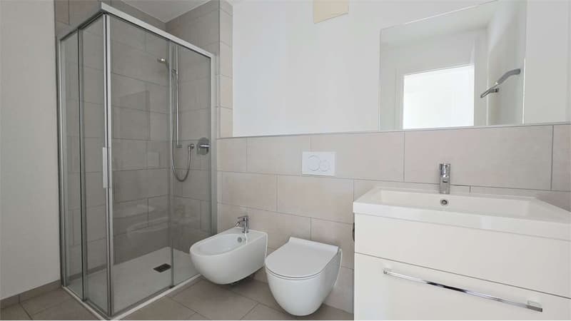 Moderno appartamento di 2.5 locali con terrazza e giardino - Vernate (4)