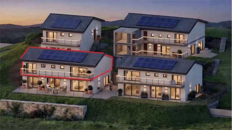 Prestigioso 4.5 locali con terrazza panoramica e vista sulla valle (1)