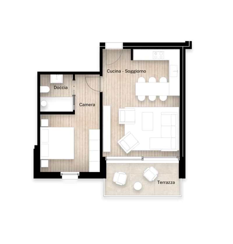 Nuovo 2.5 locali con terrazza a Montagnola - moderno, luminoso, sosten (5)