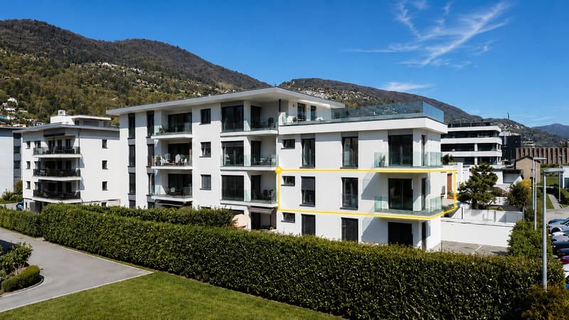 appartamento in vendita Agno