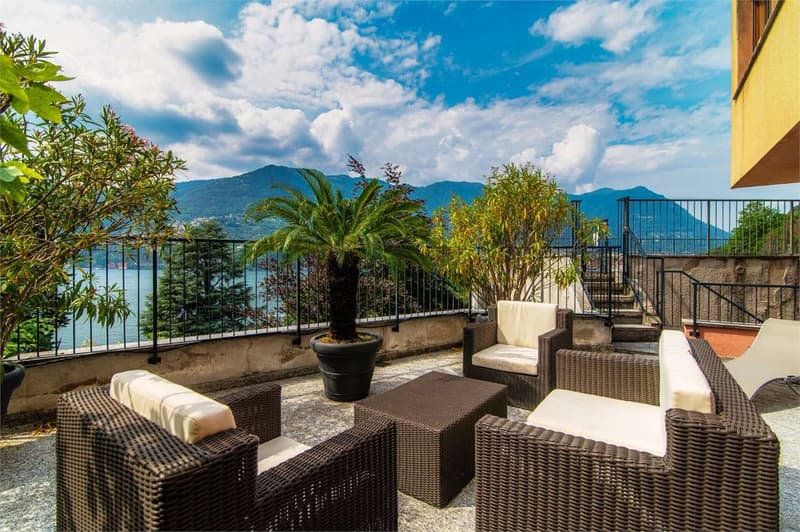 Appartamento con splendida vista lago a Blevio