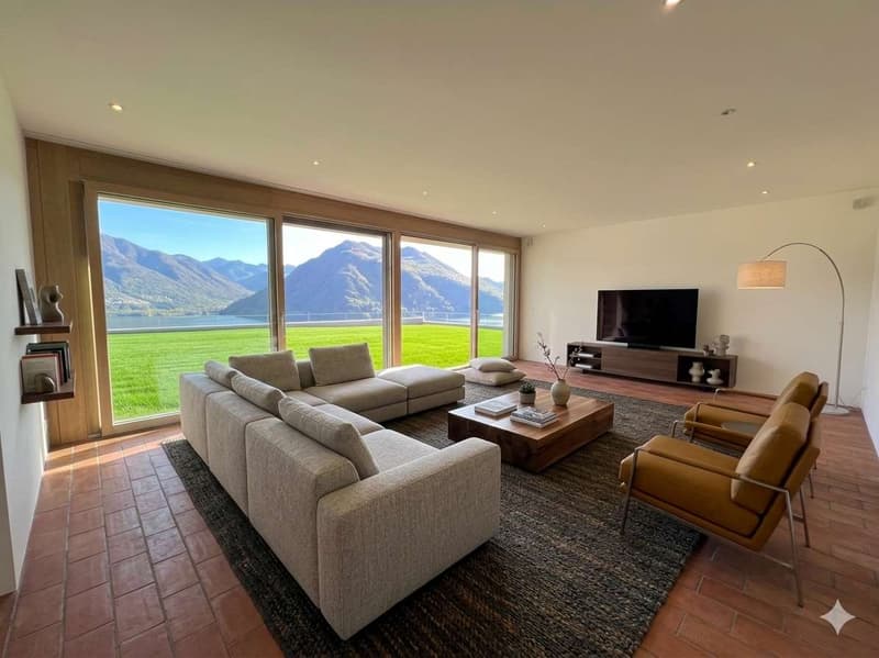 Ampia e Luminosa villa di testa con imperdibile vista lago - Rent to b (5)