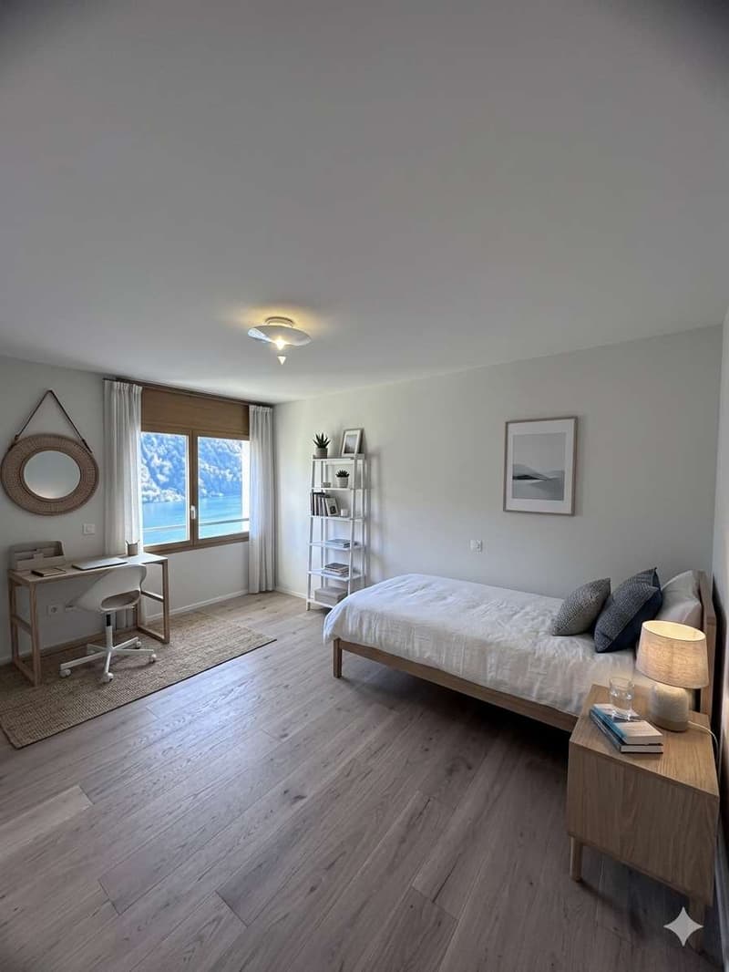 Luminosa e ampia Villa di testa con vista lago e giardino - Rent to bu (6)