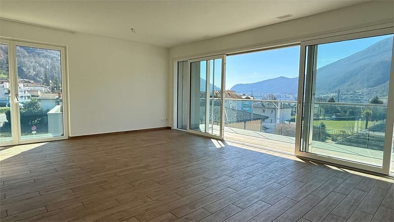 Ampio Attico 4,5 locali con terrazzo vista lago (2)