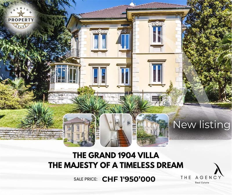 Villa Storica del 1904 Immersa in un Parco Incantato (1)