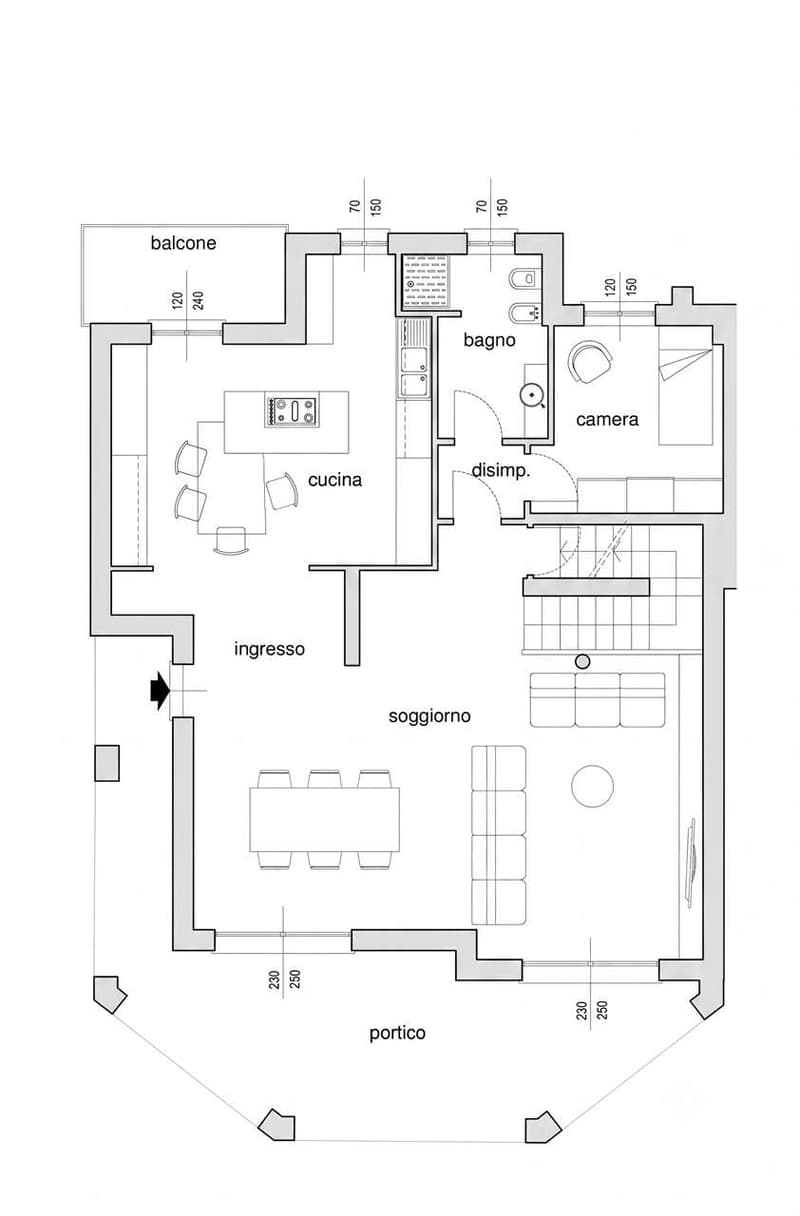 Nuova villa di testa libera su 3 lati con vista piscina - Residenza Pa (5)