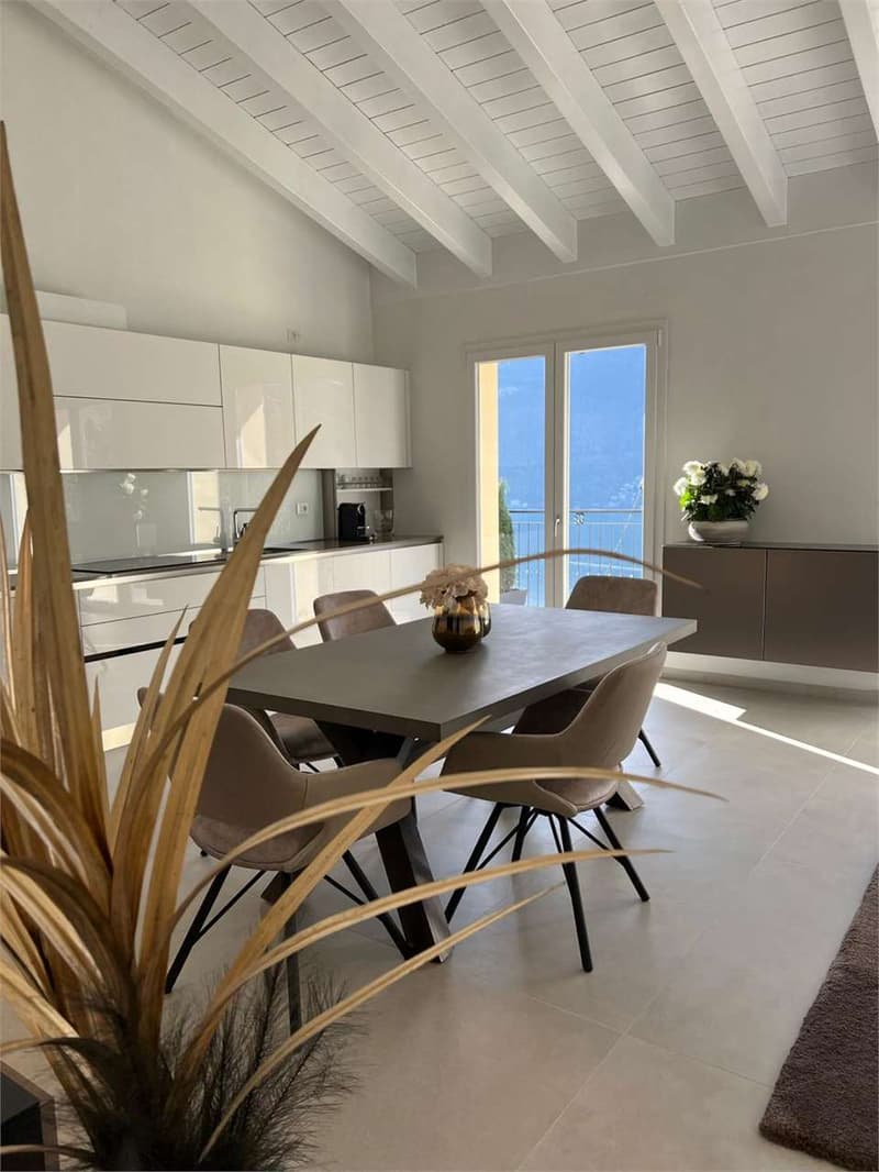 Affitto transitorio vista lago: elegante trilocale con terrazzo (Ottob (3)