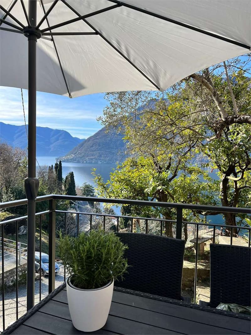 Affitto transitorio vista lago: elegante trilocale con terrazzo (Ottob (2)