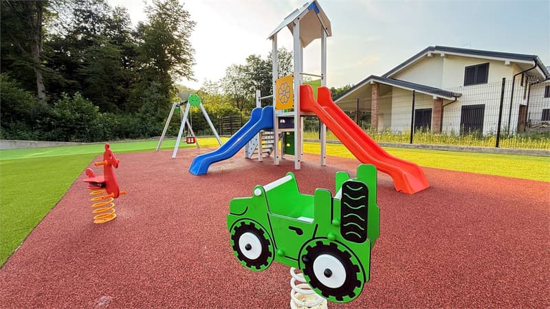 Ampio trilocale con Giardino in Residenza con Piscina e Parco Giochi (8)