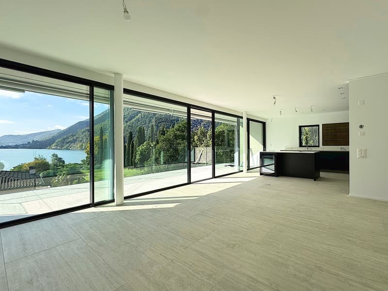 Elegante 4.5 locali al primo piano con terrazza e parziale vista lago (3)