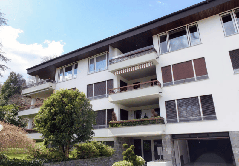 Bilocale arredato con balcone panoramico – Agra, Collina d’Oro (9)