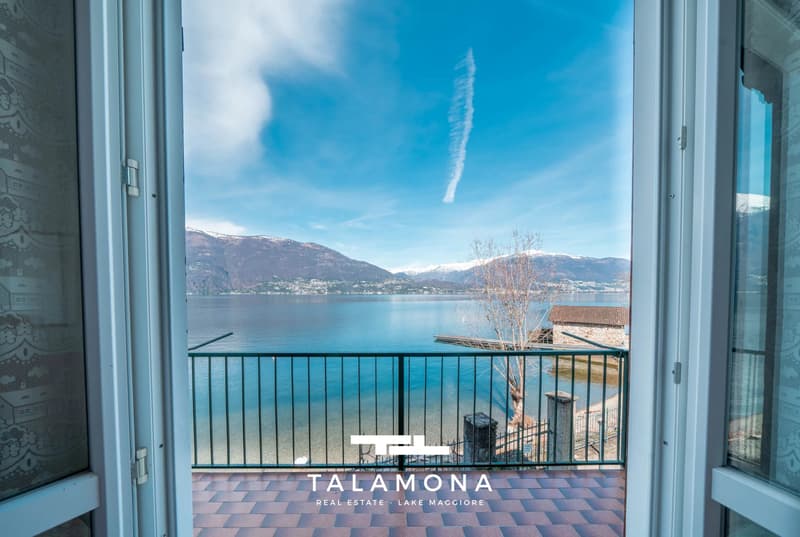 Schönes Ferienhaus auf 2 Etagen direkt am Lago Maggiore (1)