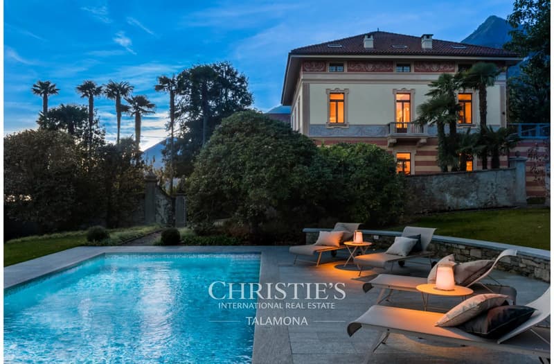 Villa Orsi ? Anwesen am Seeufer des Lago Maggiore, Cannero Riviera (2)