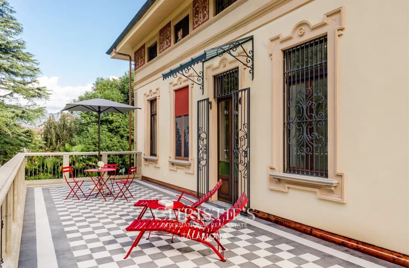 Villa Orsi ? Anwesen am Seeufer des Lago Maggiore, Cannero Riviera (12)