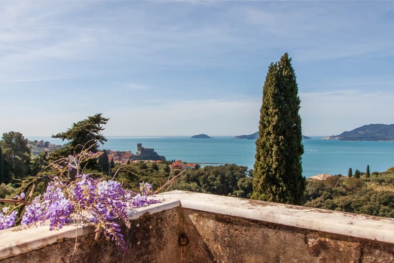 Historische Villa mit Blick auf den Golf von Lerici (8)