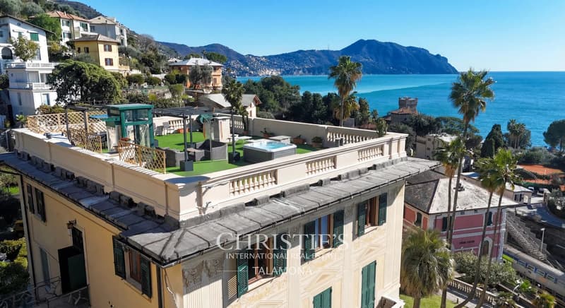 Historisches Penthouse mit Panoramaterrasse über dem Golfo Paradiso ? Pieve Ligure (7)