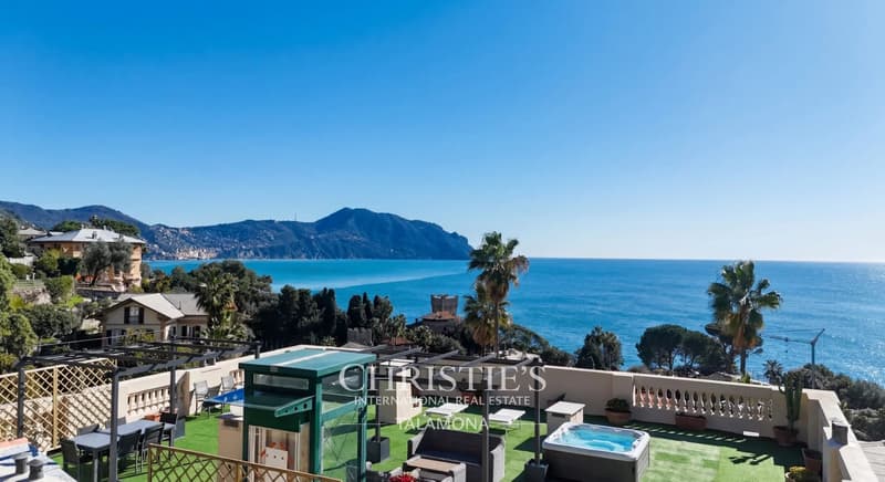Historisches Penthouse mit Panoramaterrasse über dem Golfo Paradiso ? Pieve Ligure (4)