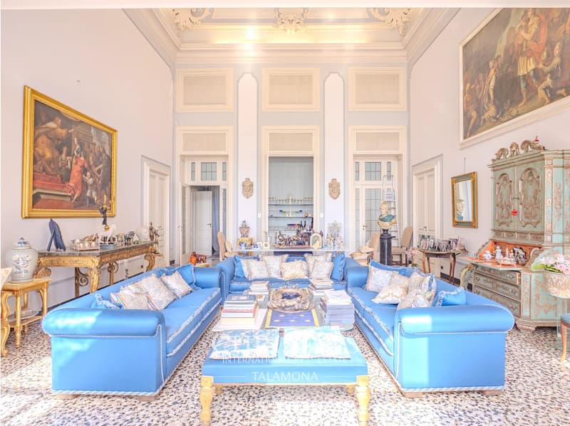 Elegante Residenz in Historischer Villa mit Park, Pool und Meerblick ? Genua (6)
