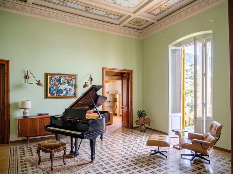 Elegante Villa zur Renovierung mit Meerblick in Zoagli (6)