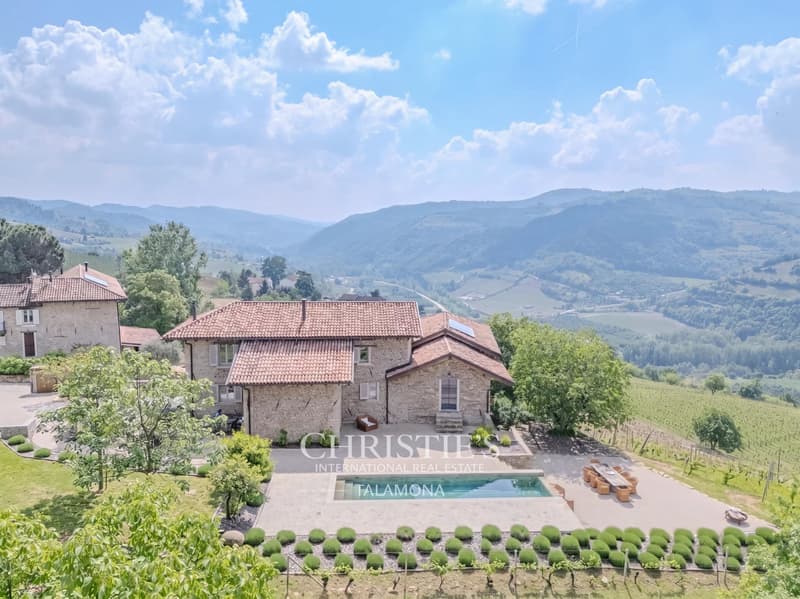 Casa Sole ? Landhaus mit Weinberg und Panoramablick, Cossano Belbo (1)