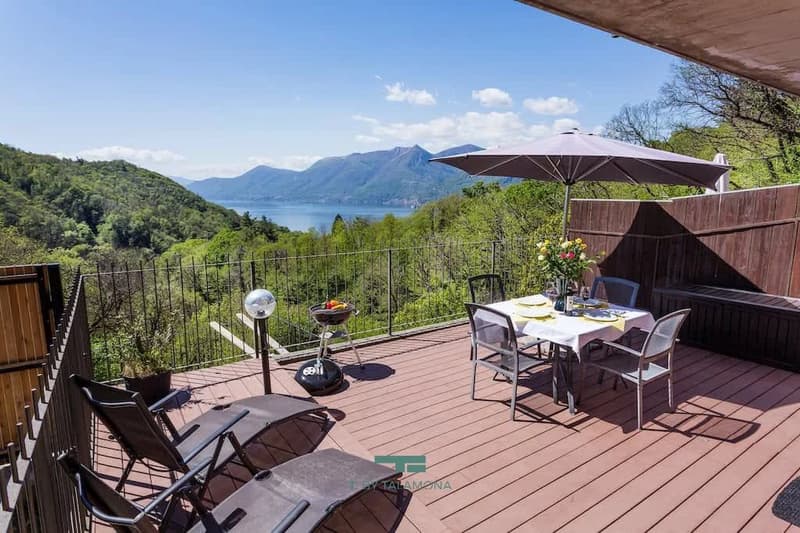 Reihenhaus mit Seeblick - Dumenza (1)