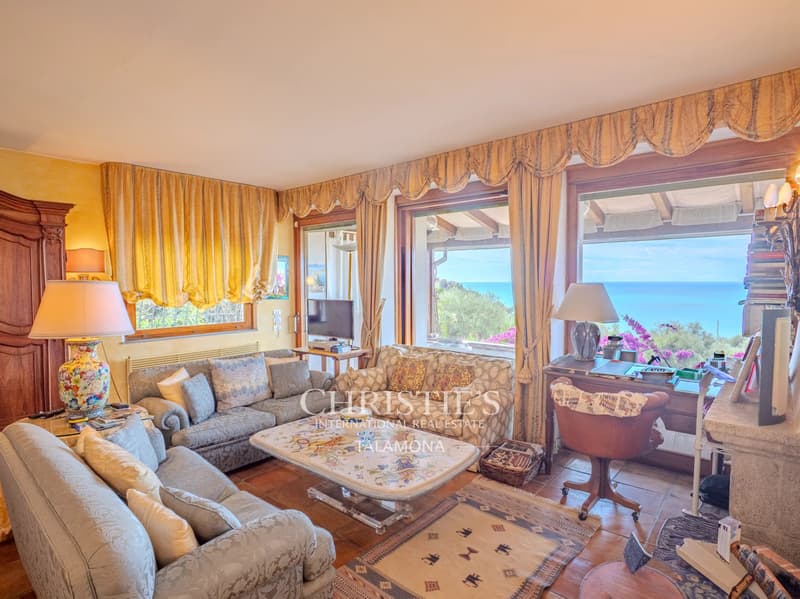 Exklusive freistehende Villa mit Pool und atemberaubendem Meerblick in Lerici, Golf der Poeten (6)