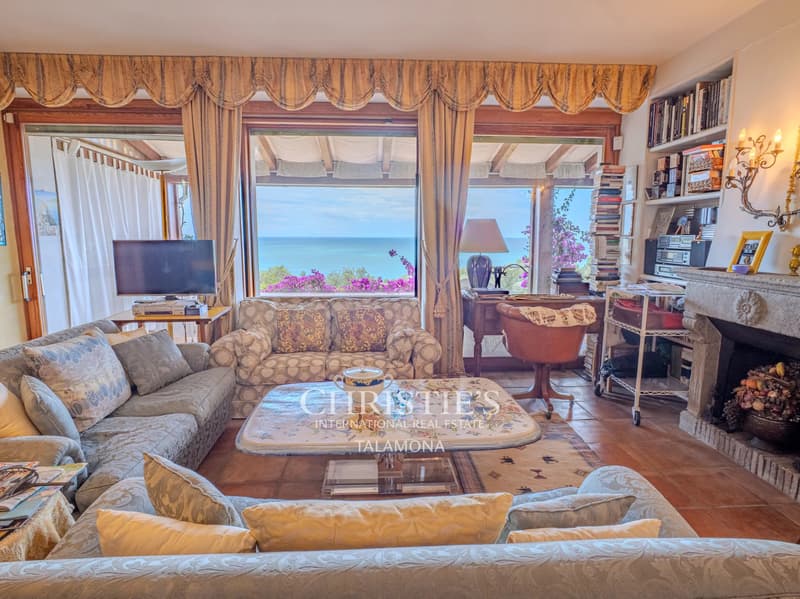 Exklusive freistehende Villa mit Pool und atemberaubendem Meerblick in Lerici, Golf der Poeten (8)