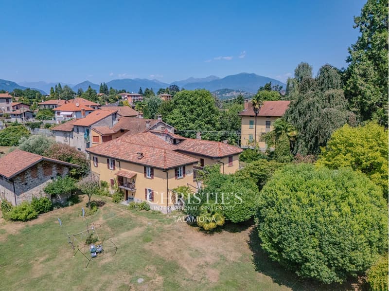 Casa Vallate, Landgut mit Weinberg und Park am Lago Maggiore, Castelveccana (10)