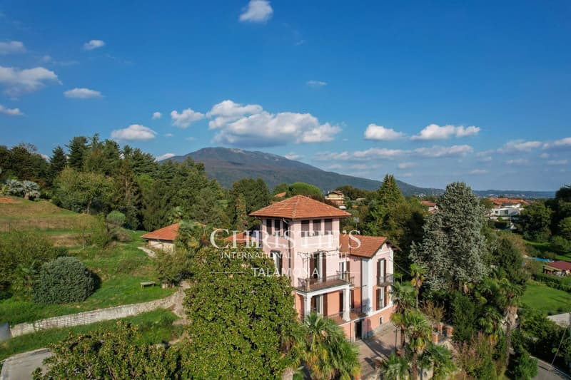 Zweizimmerwohnung in Liberty-Villa Cardana, Lago Maggiore (1)