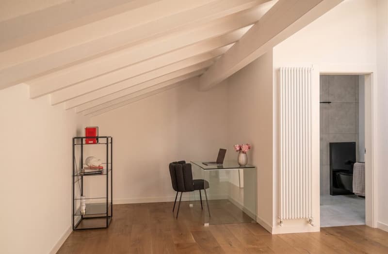 Spazio versatile con angolo studio