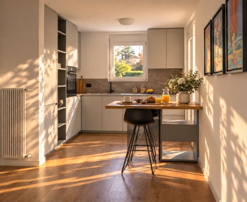 Cucina con Isola/Küche mit Inse