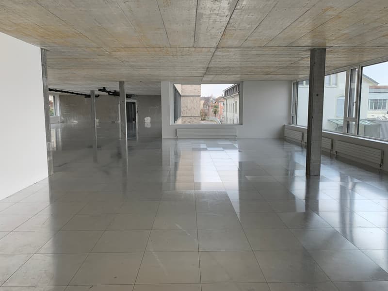 Bürofläche im Rohbau