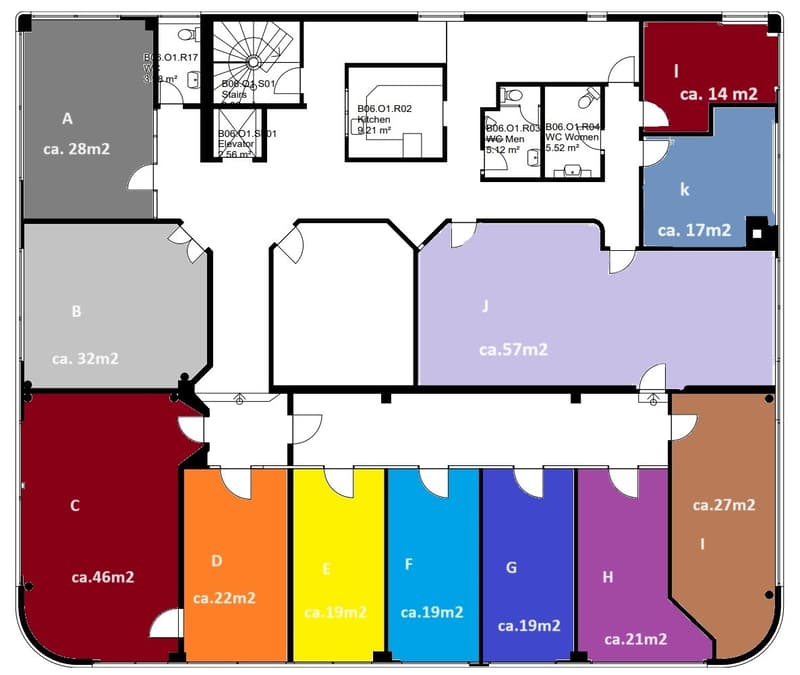 Diverse Büroflächen zwischen 3 - 57 m² in Allschwil (4)