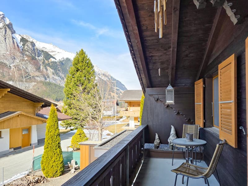 Charmantes 4-Zimmer-Chalet in ruhiger Lage von Kandersteg (22)