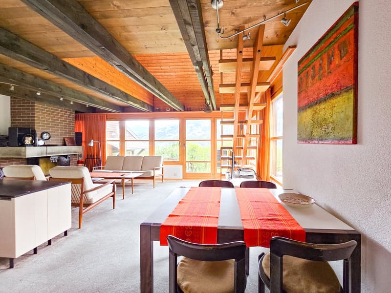 3.5 Zimmer Chalet - Ferienhaus (14)
