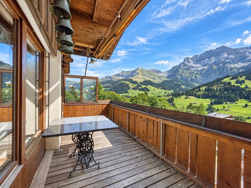 «Mitten in Adelboden. Mitten im Feriengefühl.» (15)