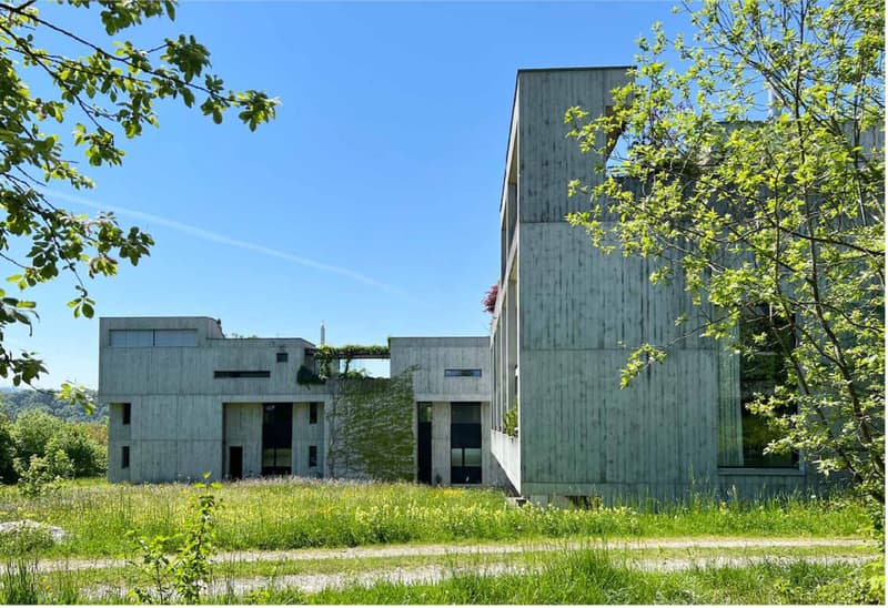 Architekturjuwel: Eigentumswohnung mit Einfamilienhausfeeling an Bestlage in Bremgarten (1)