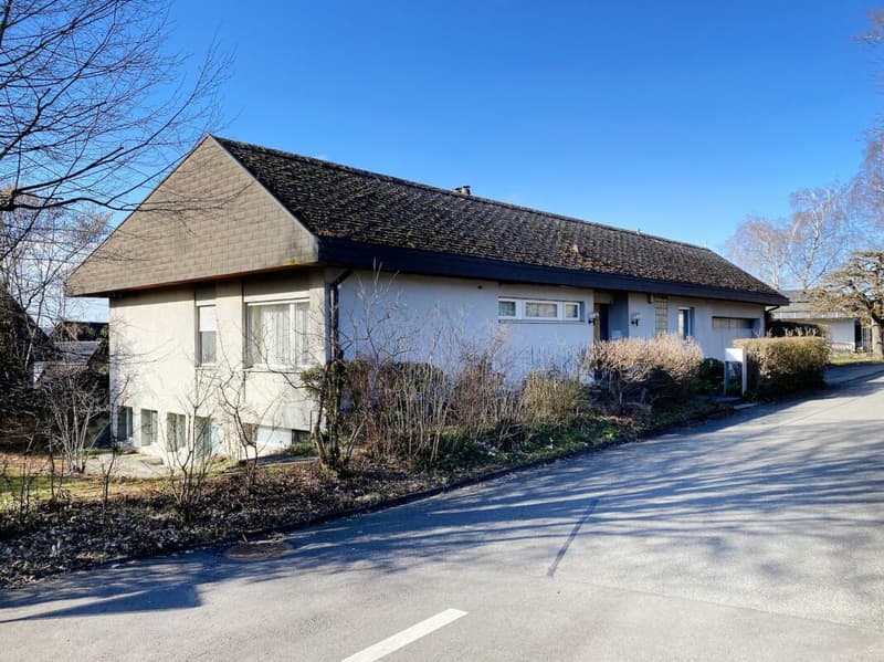 Freistehendes 7-Zimmer-Einfamilienhaus mit luxuriösem Wintergarten, schönem Umschwung und Aussenschwimmbad (37)