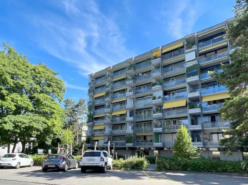 Sonnige 3.5-Zimmer-Eigentumswohnung mit Balkon, Keller und Einstellhallenplatz (1)