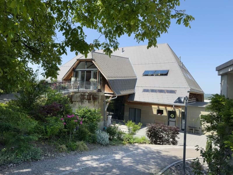 Exklusive Loftwohnung mit sonnigen Aussenräumen, unverbaubarer Aussicht, XXL-Garage und gedecktem Aussenparkplatz (16)