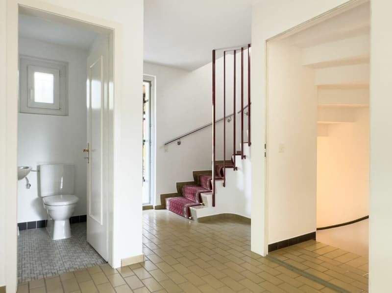 Freistehendes 6-Zimmer-Einfamilienhaus mit schöner Gartenanlage, Balkon, Garage und Vorplatz mit Parkplatzmöglichkeiten (19)