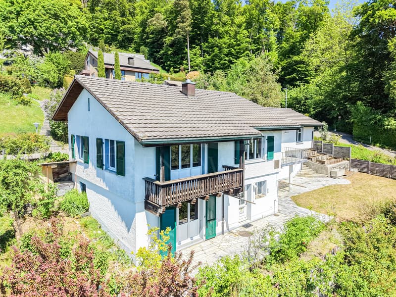 6.5-Zimmer-Einfamilienhaus mit unverbaubarer Aussicht in Rüfenacht (1)