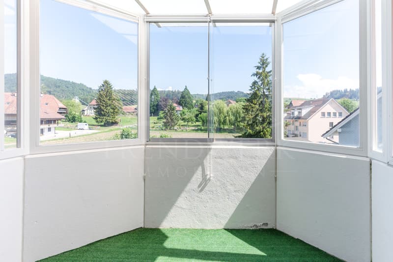 Offene 3.5-Zimmer-Dupplexwohnung mit sonnigem Balkon in Gasel (12)
