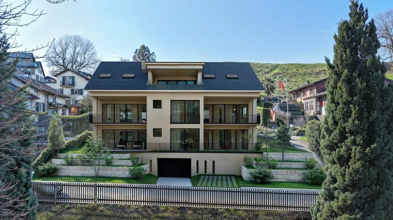 DIE KRÖNUNG DES HAUSES NIMMT FORM AN - DACHWOHNUNG IM BAU (12)
